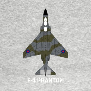 McDonnell Douglas F-4 Phantom (UK Grey/Green camo) T-Shirt